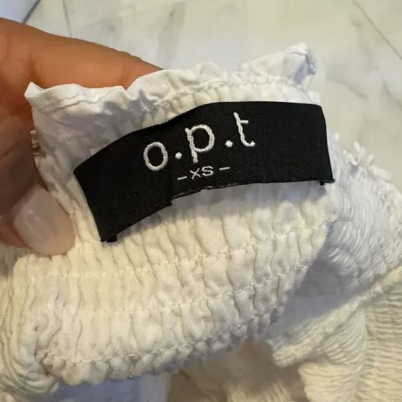 Elegant White sundress. BY OPT #14 - Picture 9 of 9